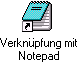 Notepad – Verknüpfung